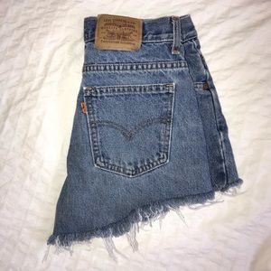 Levi’s denim shorts